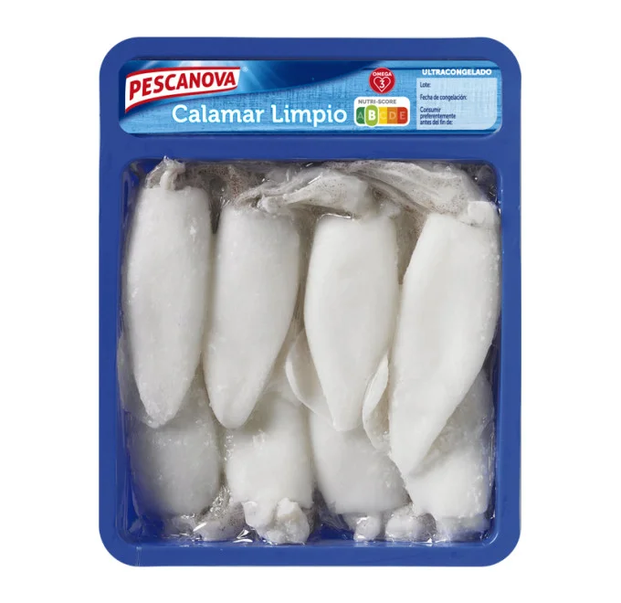 Calamar limpio sin piel 400g