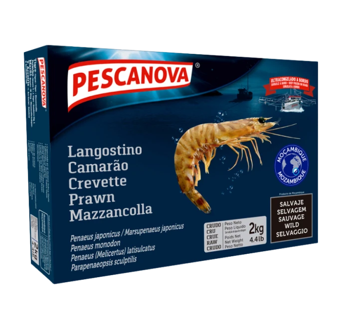 Langostino tigre 2 kg compra online pescanova