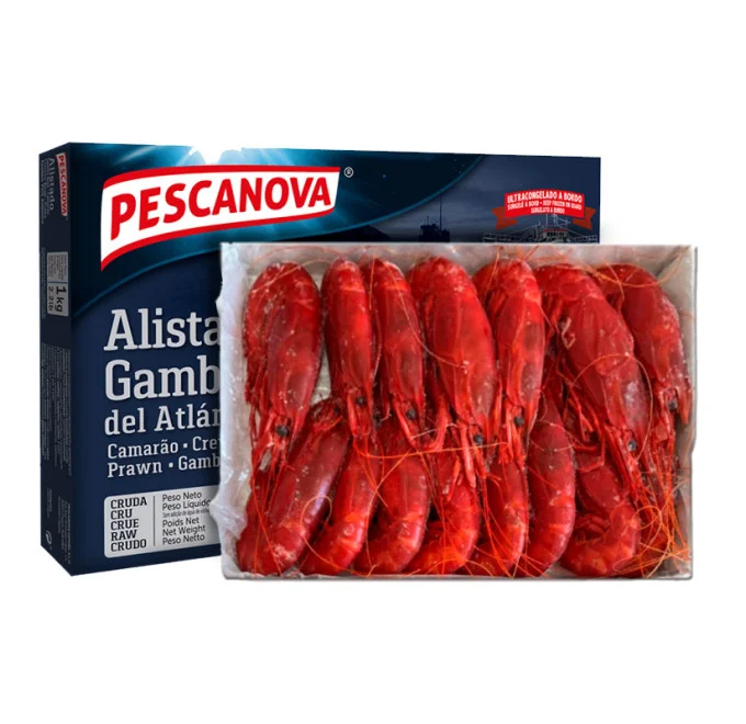 Caja abierta carabinero pescanova 1kg compra online