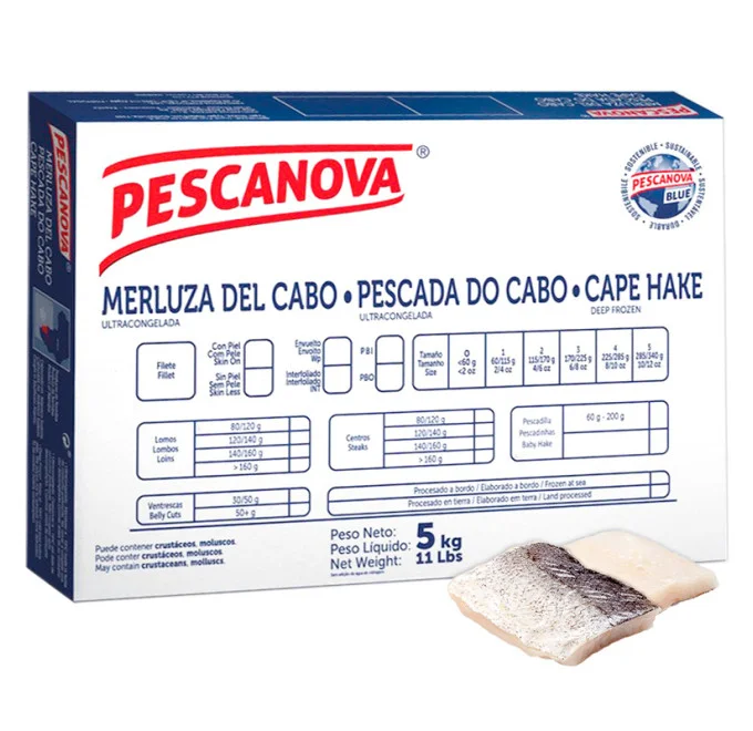 Centros merluza hosteleria 5kg