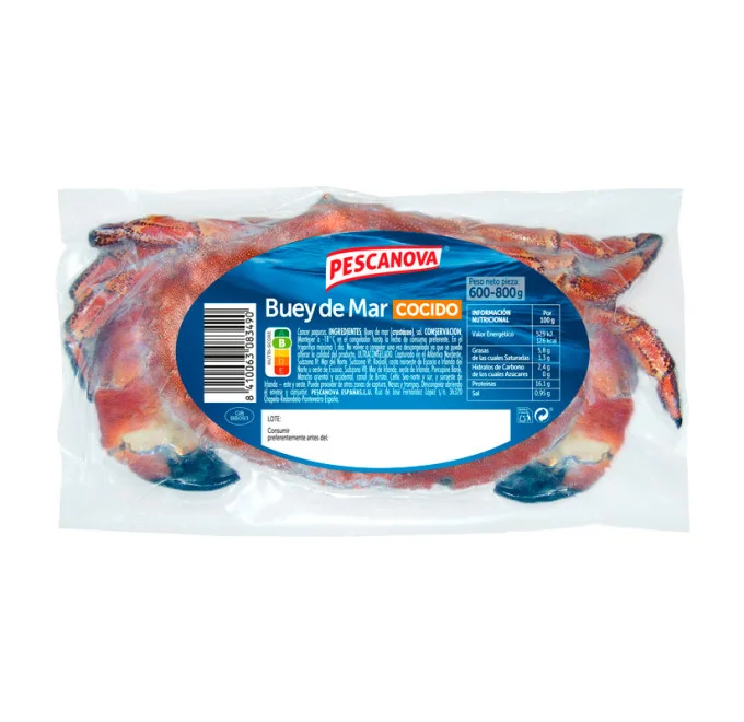 Buey de Mar Cocido 600-800g