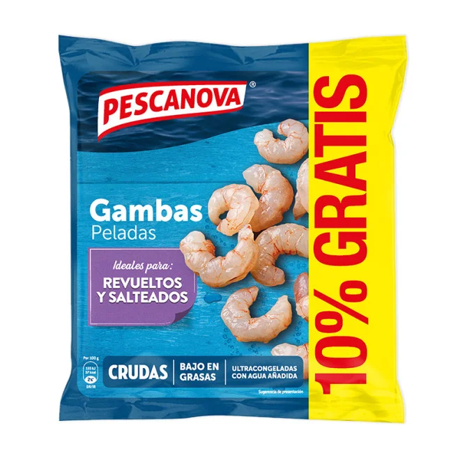 Gambas Peladas 264g