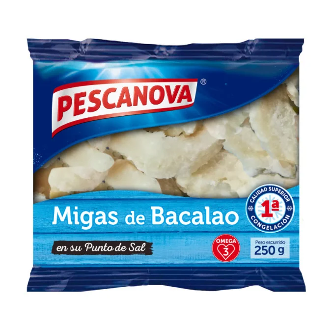 Migas de Bacalao en su punto de sal 250g