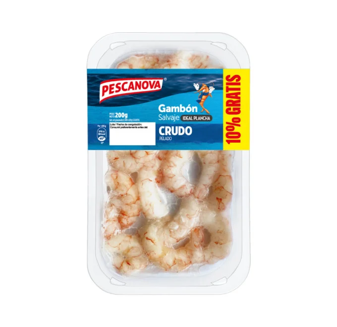 Colas de gambón 200g pescanova compra online pescado congelado