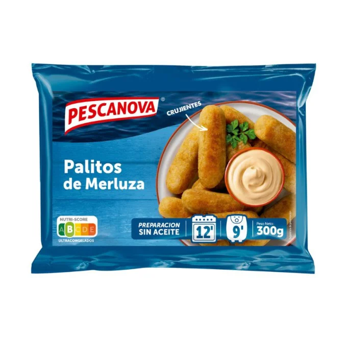 Palitos de merluza pescanova compra online pescado rebozado merluza