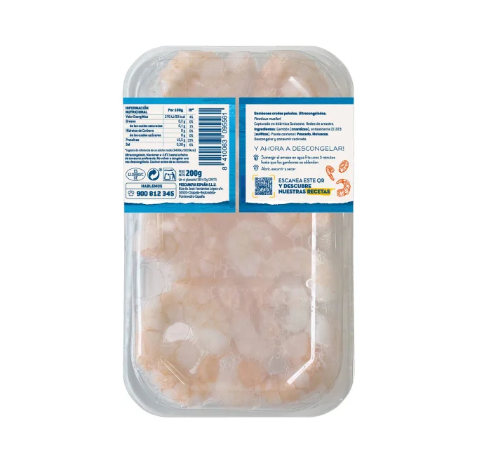 Gambón pelado 200g | Mariscos | ¡Compra en Pescanova!