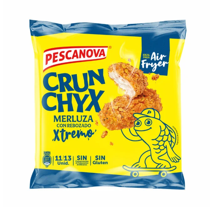 Crunchyx de merluza 400g