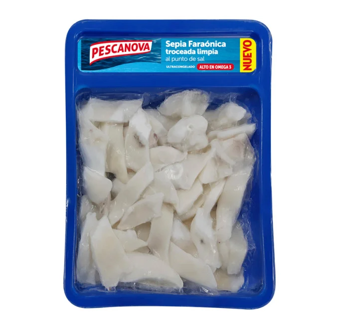 Sepia faraónica limpia y troceada 300g