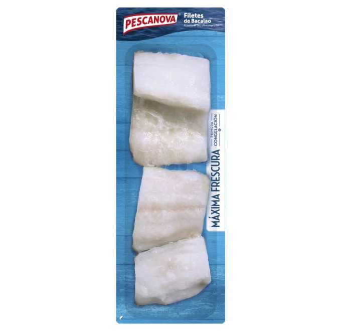 Filetes de Bacalao en su punto de sal 400g