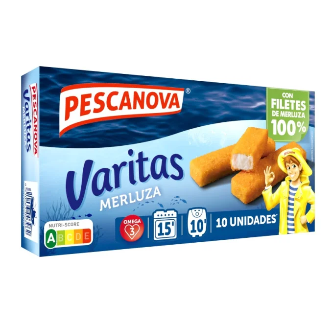 Varitas de Merluza 300g