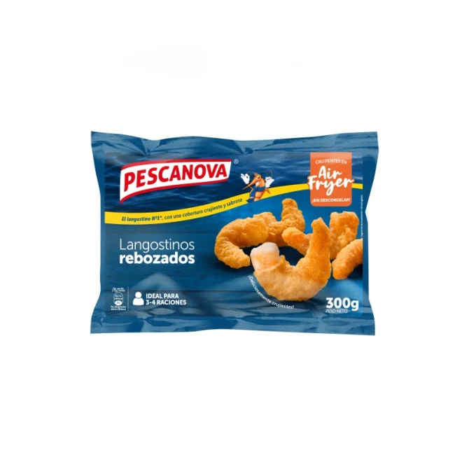 Langostinos rebozados 300g