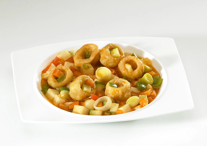 Guiso de Chopis, Patata y Vegetales