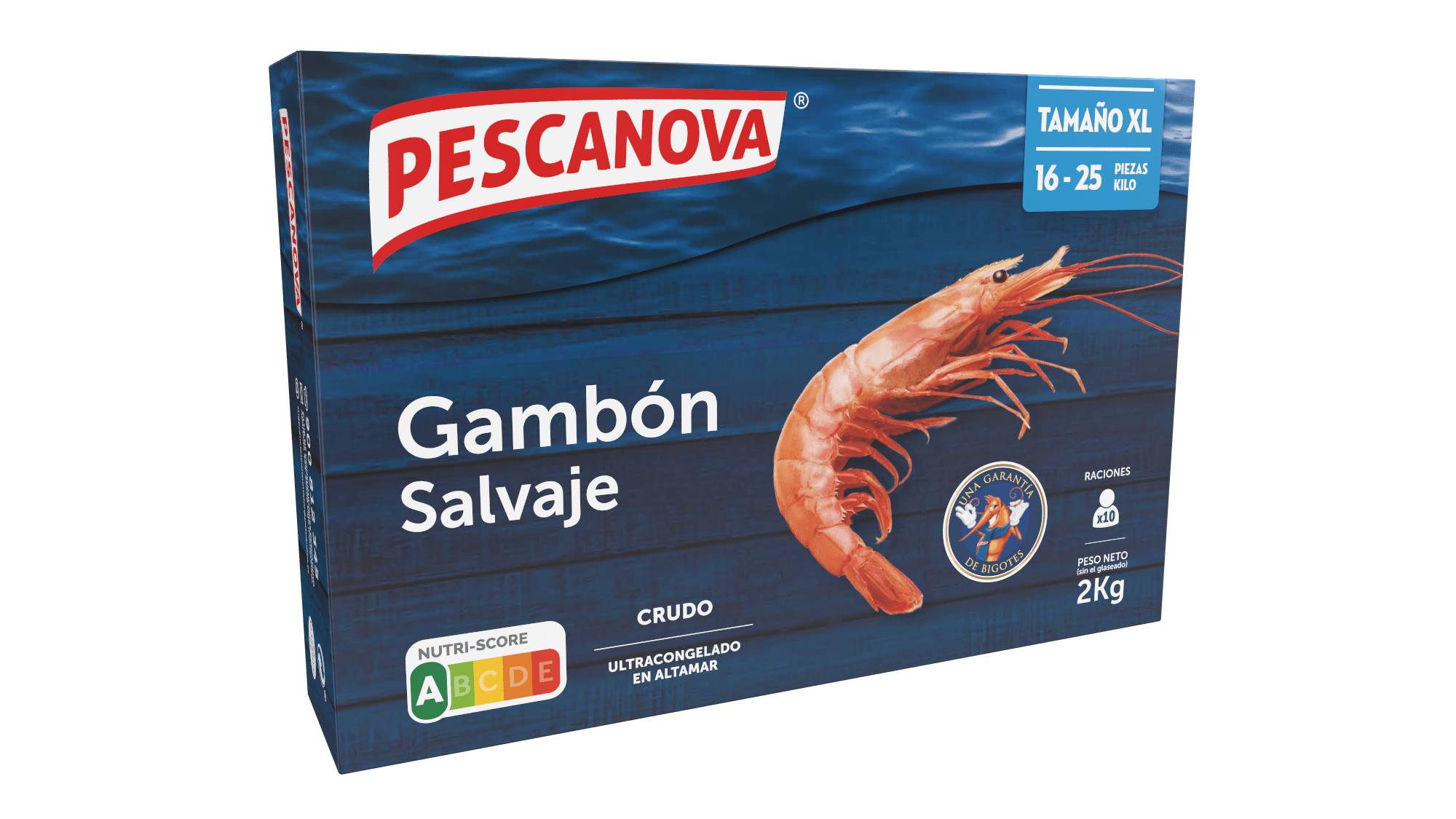 Gambón 16-25 2kg Pescanova
