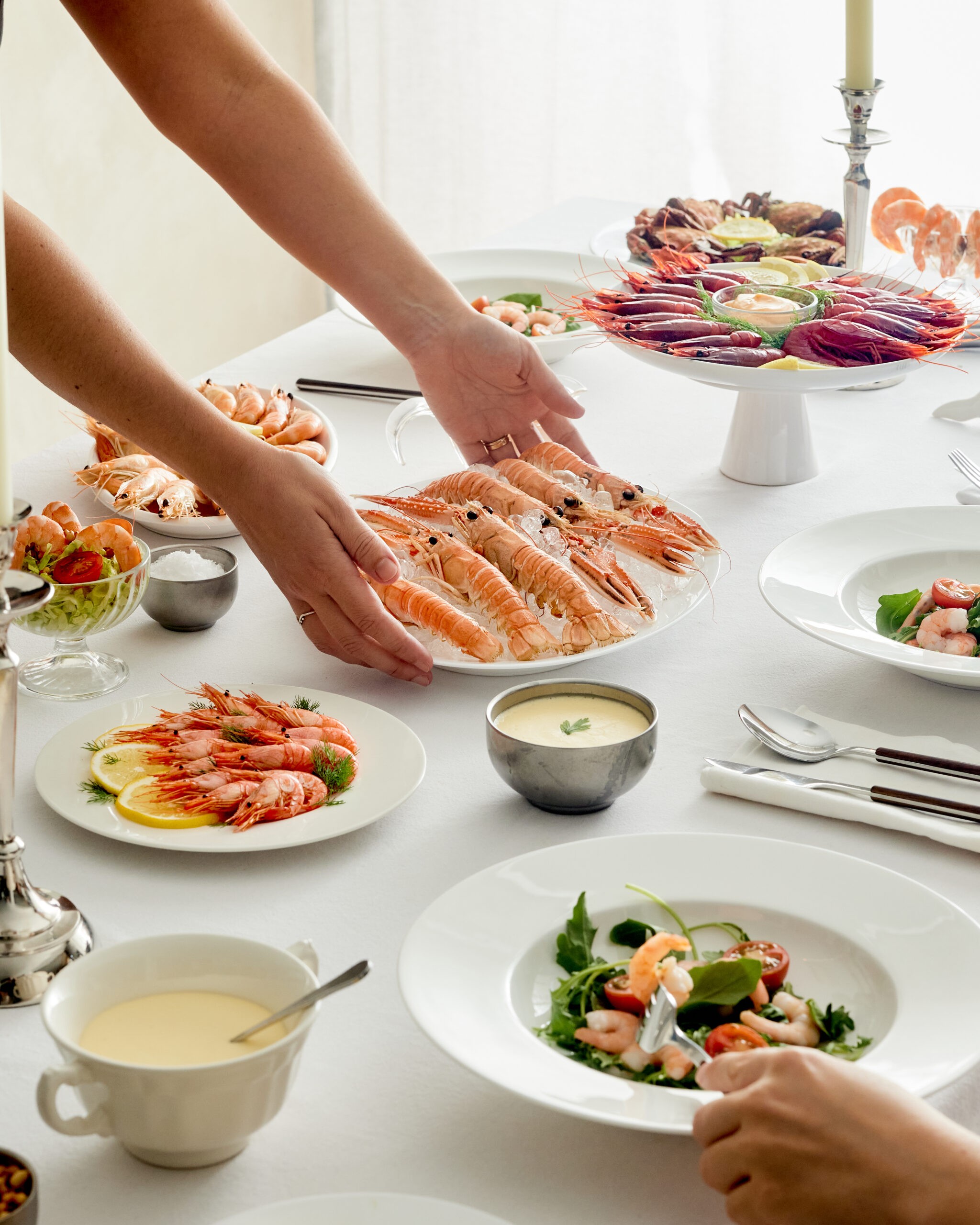 Cuánto marisco y pescado comprar por persona