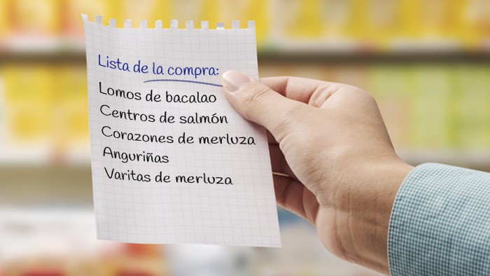 Cómo hacer la lista de la compra