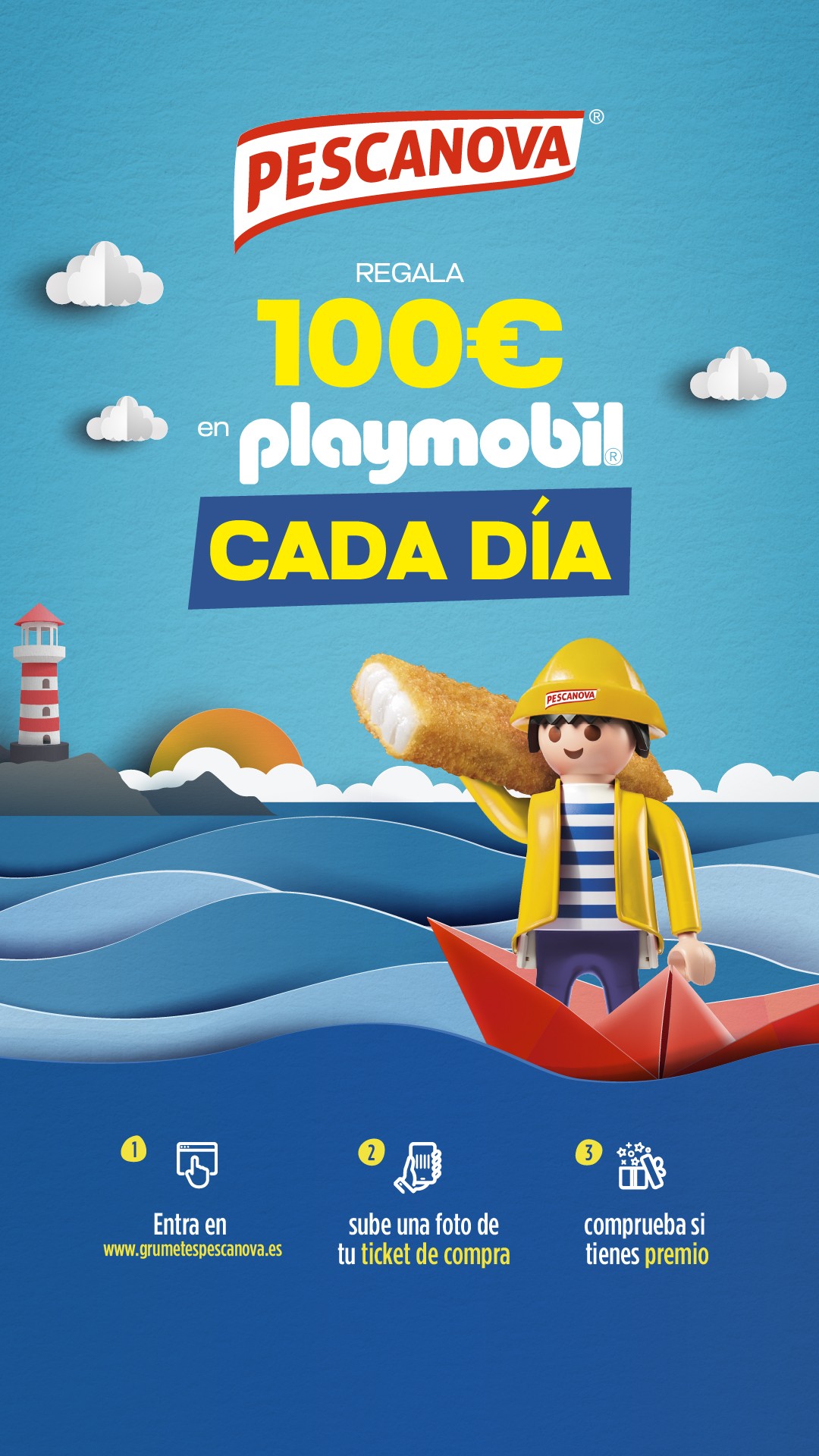 ¡Sorteamos cada día 100€ en Playmobil!